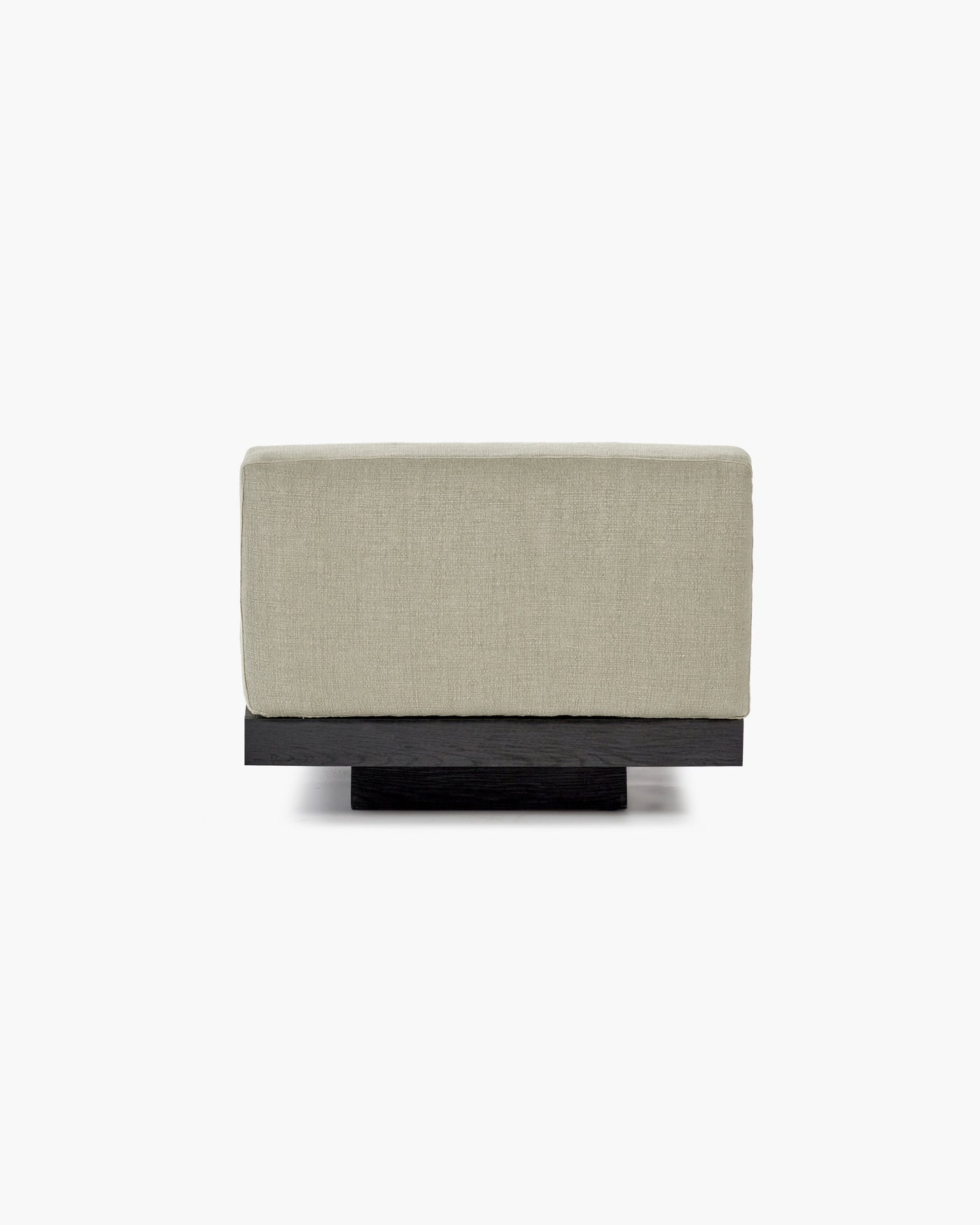 Bench 1-seat Indoor Sand Black Rudolph