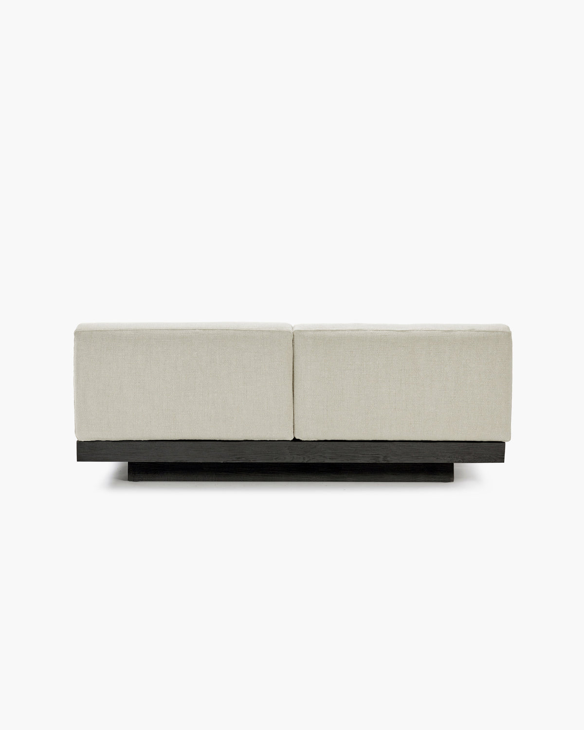 Bench 2-seat Indoor Beige Black Rudolph