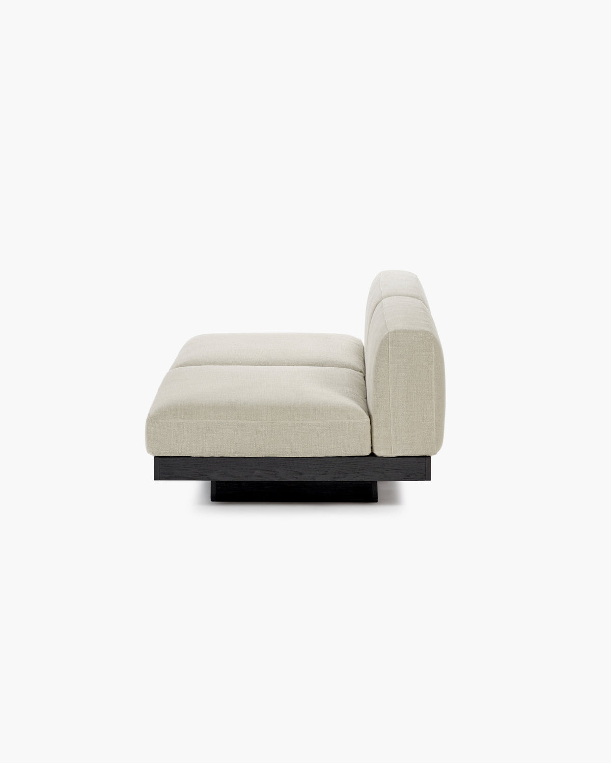 Bench 2-seat Indoor Beige Black Rudolph