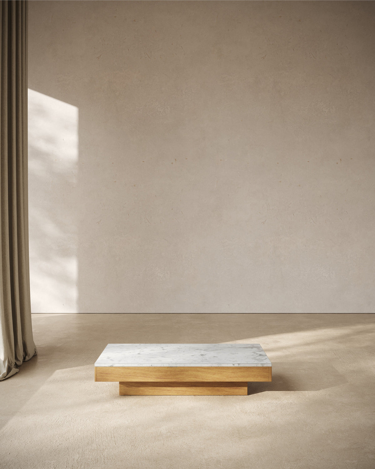 Side Table S Cognac - White Rudolph