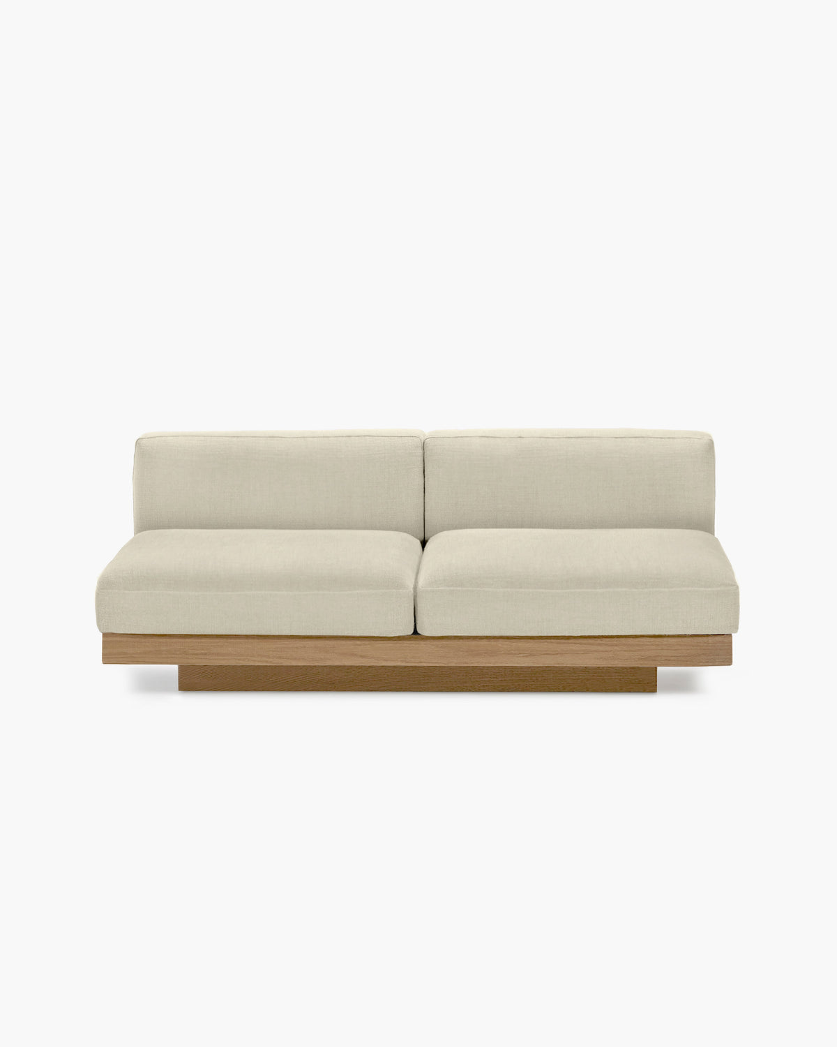 Bench 2-seat Outdoor Chalk Rudolph