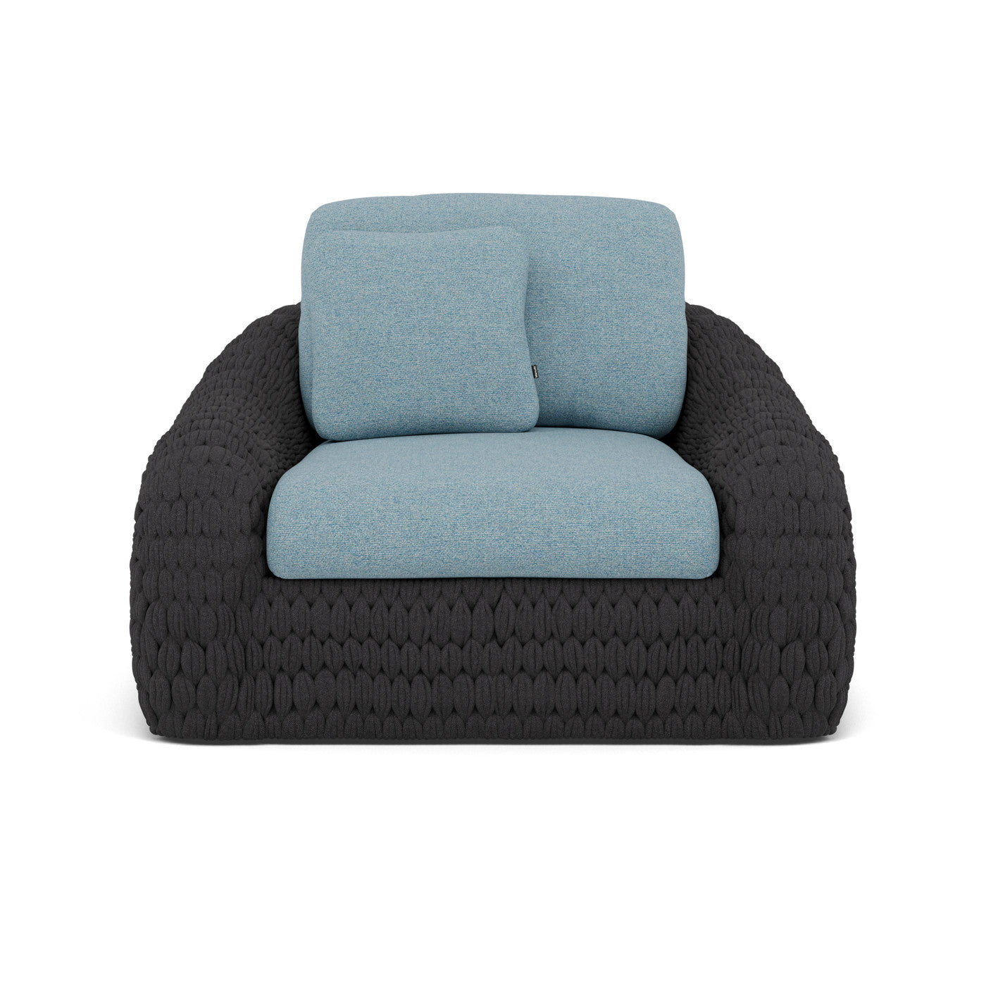Coussin décoratif Kobo coussin d'assise et de dossier 1 place 66×72 et 66×55 cm Coussin haut dossier