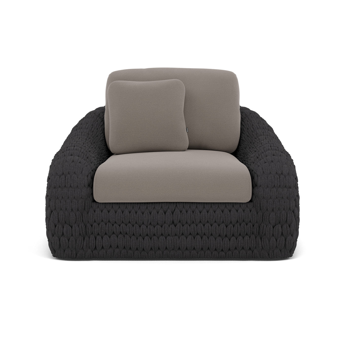 Coussin décoratif Kobo coussin d'assise et de dossier 1 place 66×72 et 66×55 cm Coussin haut dossier