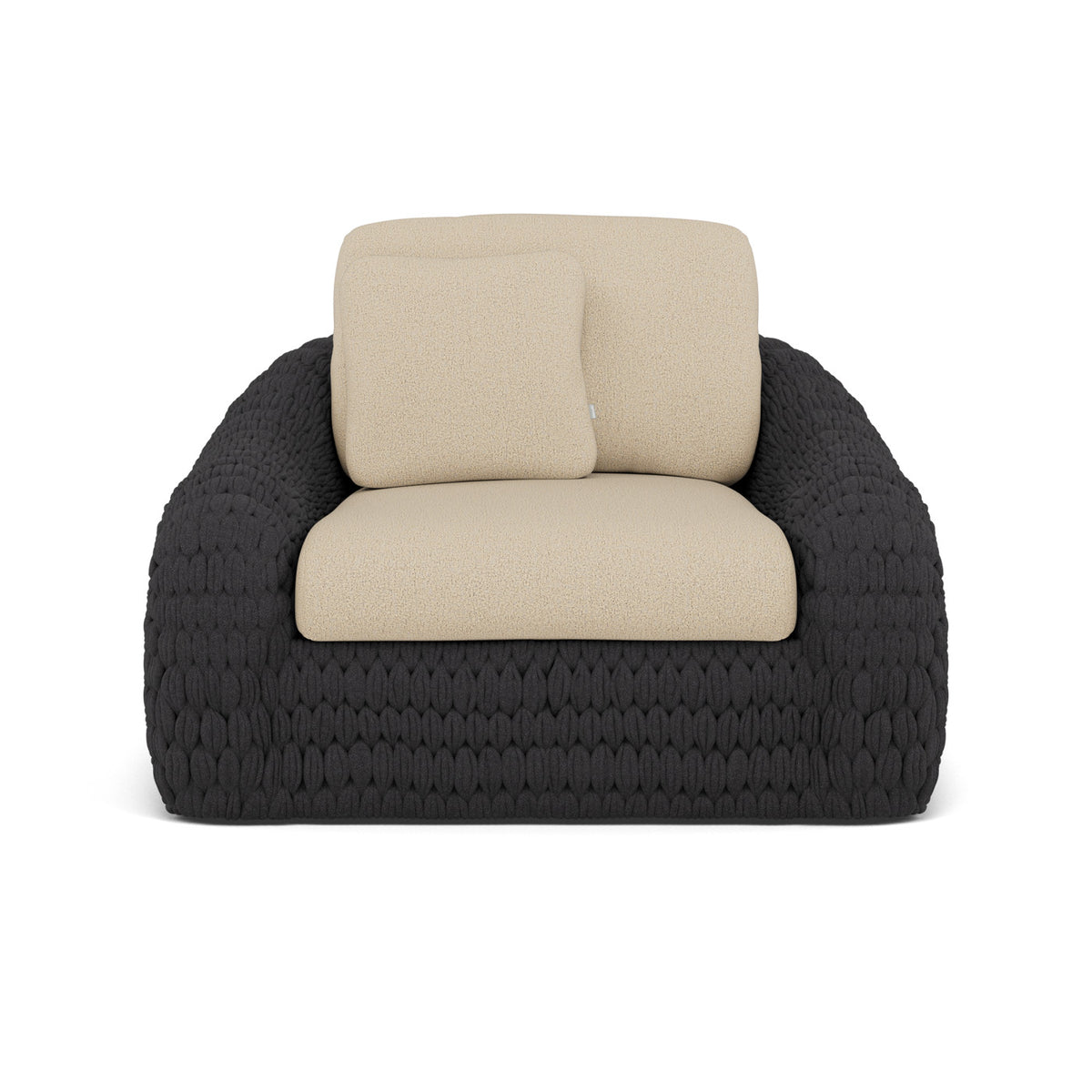 Coussin décoratif Kobo coussin d'assise et de dossier 1 place 66×72 et 66×55 cm Coussin haut dossier