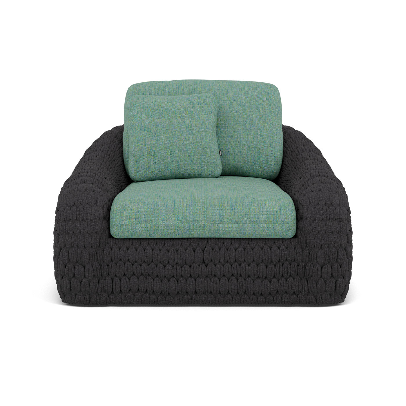 Coussin décoratif Kobo coussin d'assise et de dossier 1 place 66×72 et 66×55 cm Coussin haut dossier