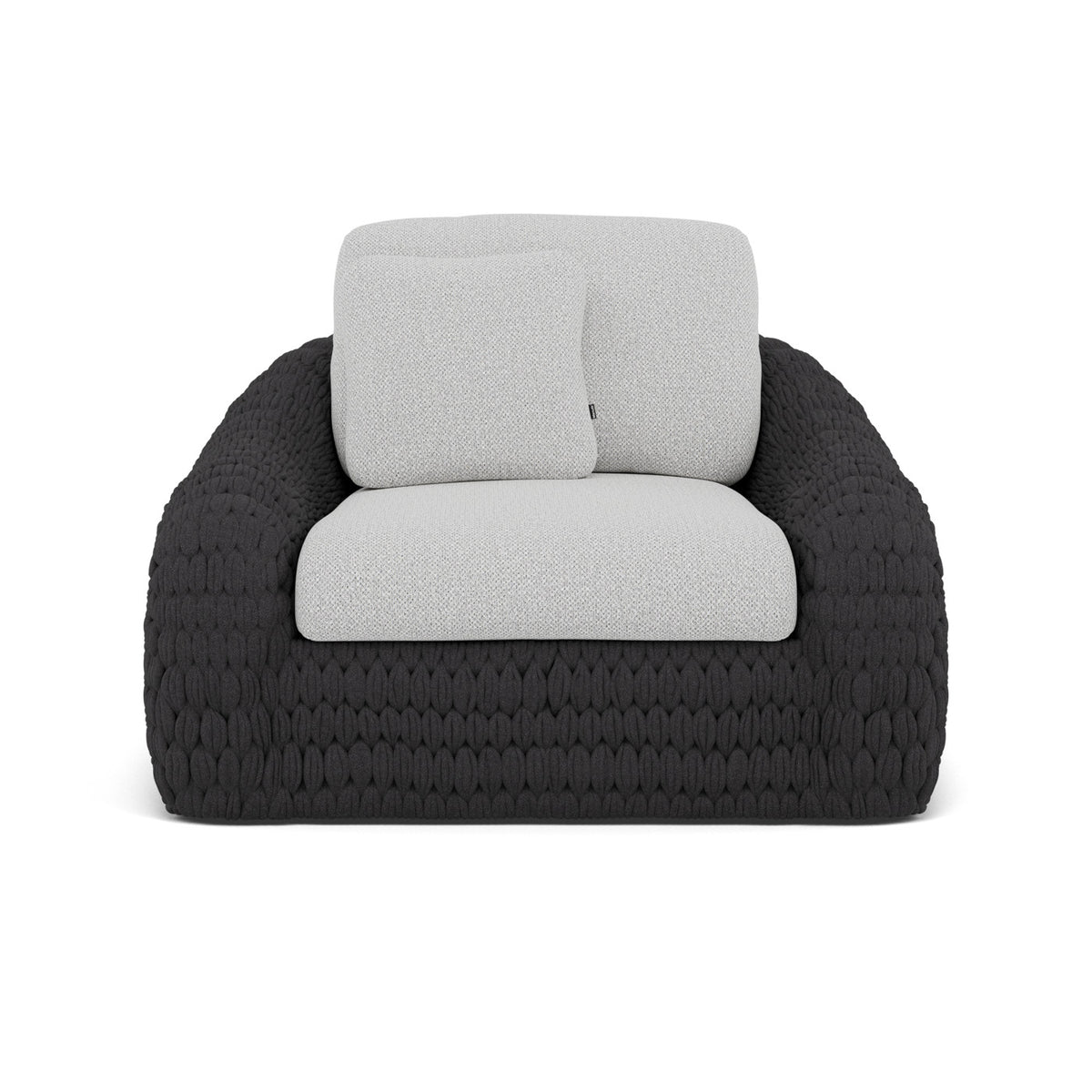 Coussin décoratif Kobo coussin d'assise et de dossier 1 place 66×72 et 66×55 cm Coussin haut dossier