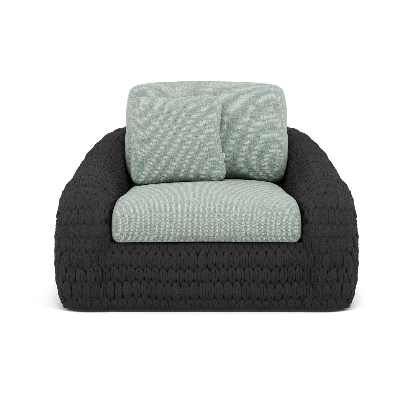 Coussin décoratif Kobo coussin d'assise et de dossier 1 place 66×72 et 66×55 cm Coussin haut dossier