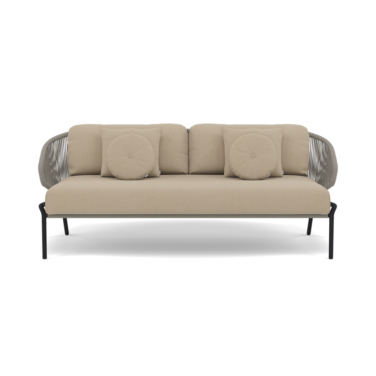 Coussin Radoc 80×38 cm coussin d'assise et de dossier 2,5 places 170x66_lot de 2