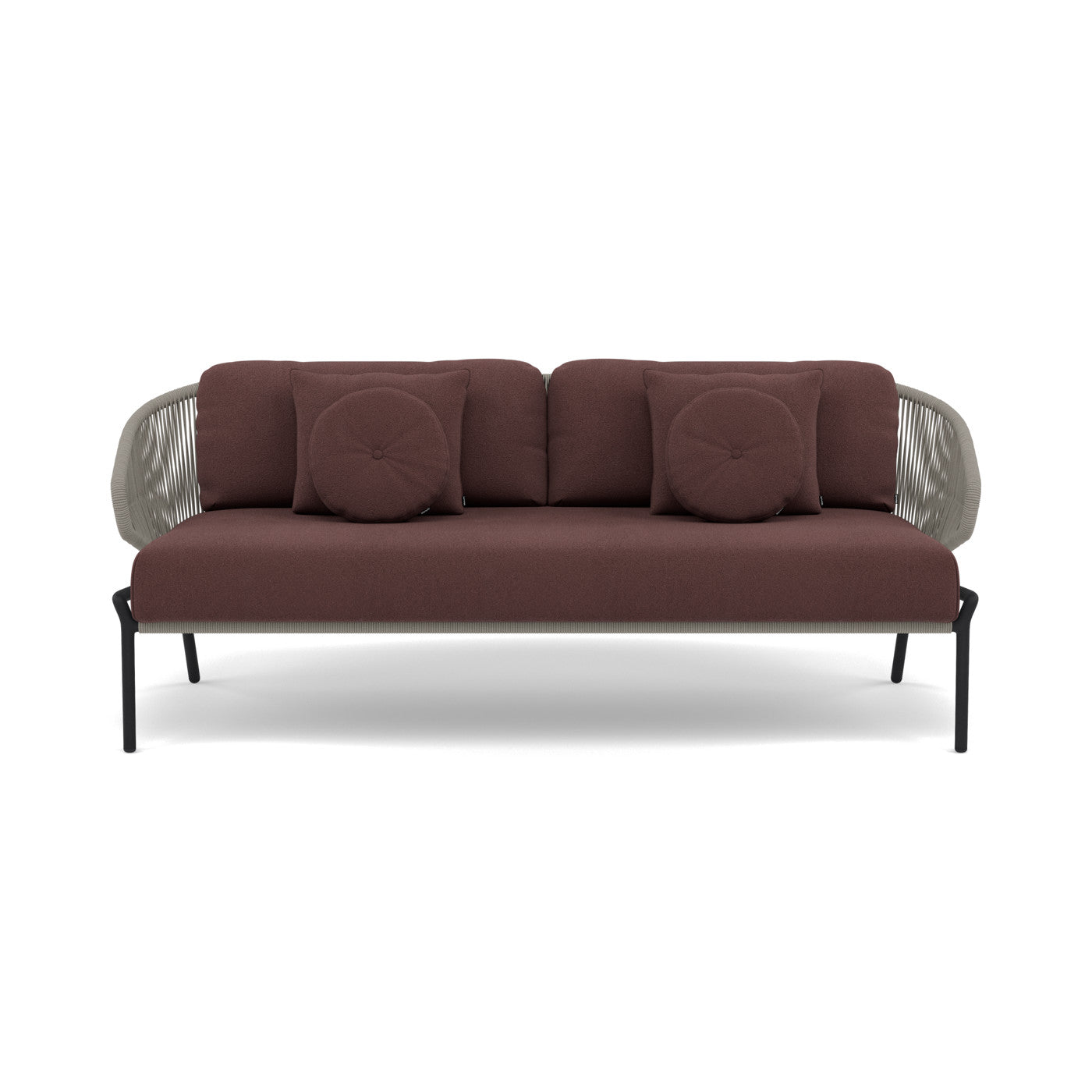 Coussin Radoc 80×38 cm coussin d'assise et de dossier 2,5 places 170x66_lot de 2