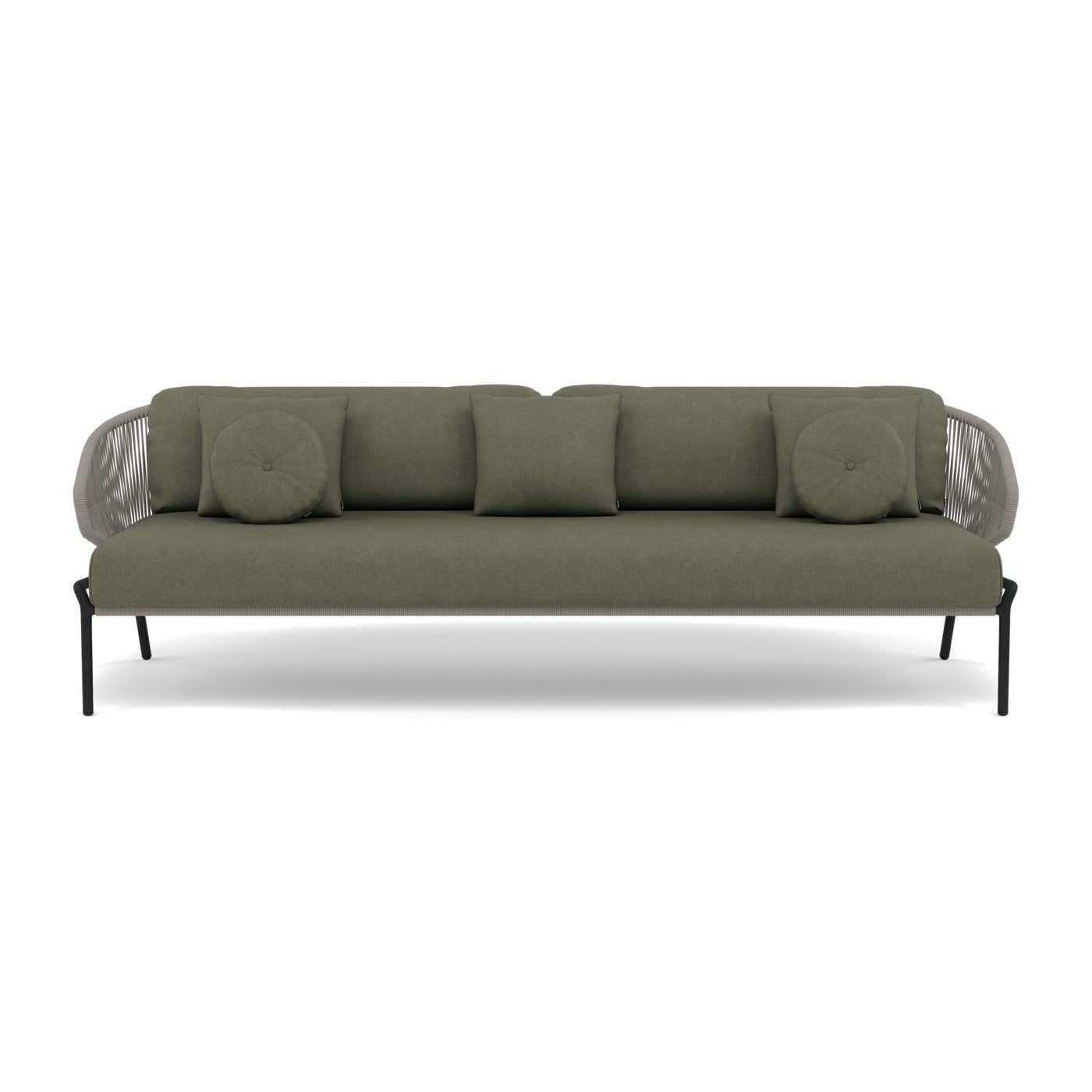 Radoc Cushion 108x38 cm seat and back cushion 3-seater 218x66_set of 2