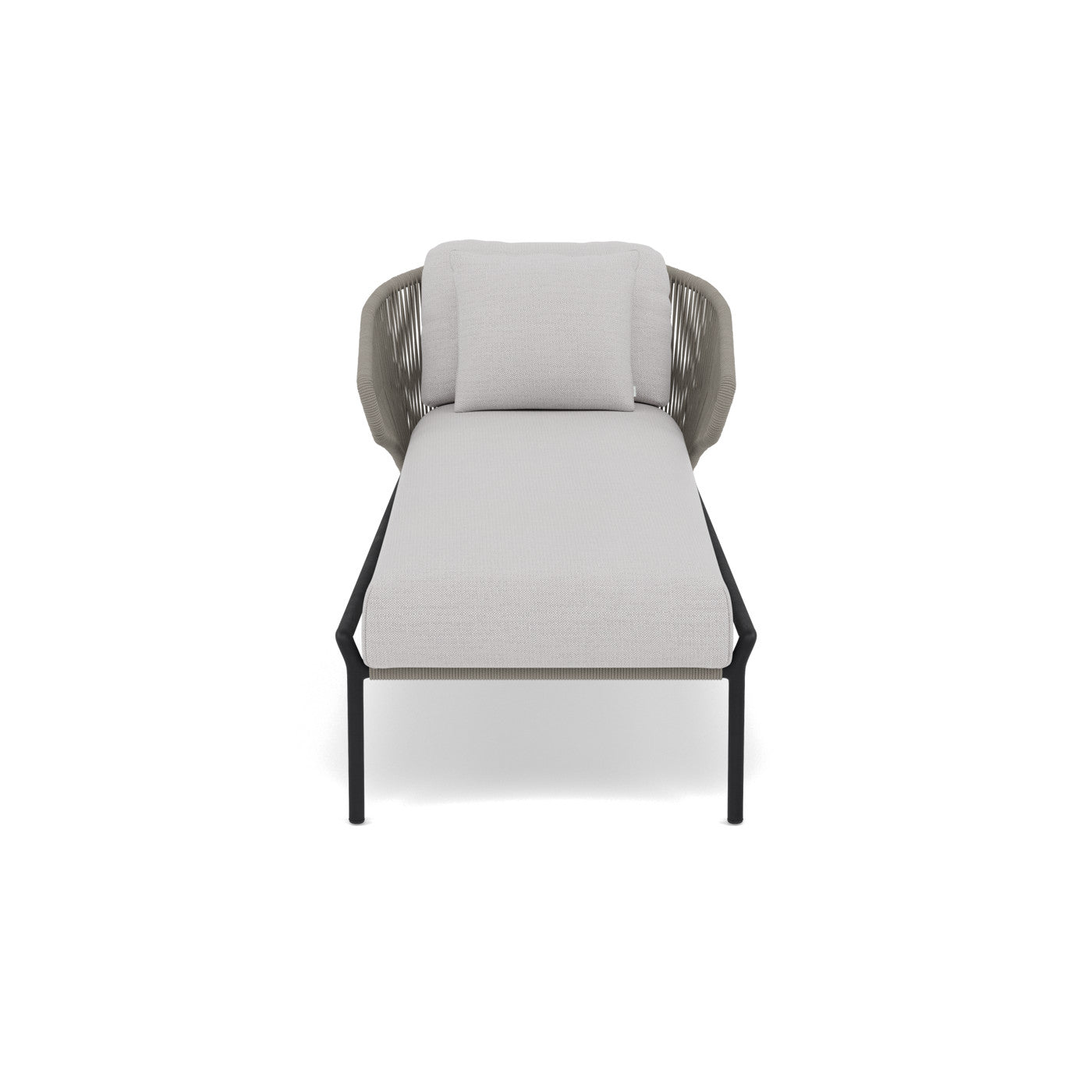Coussin de siège et de dossier pour transat Radoc 61×151 et 50×38 cm