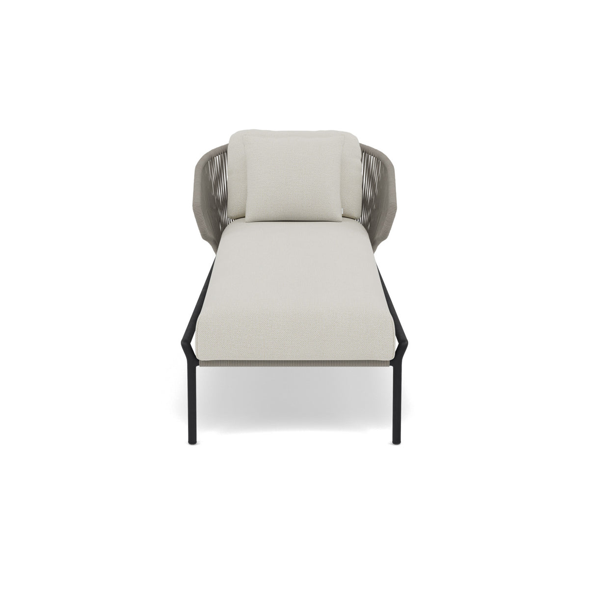Coussin de siège et de dossier pour transat Radoc 61×151 et 50×38 cm