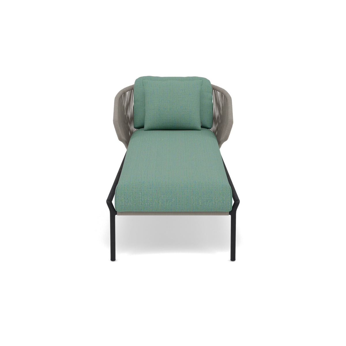 Coussin de siège et de dossier pour transat Radoc 61×151 et 50×38 cm