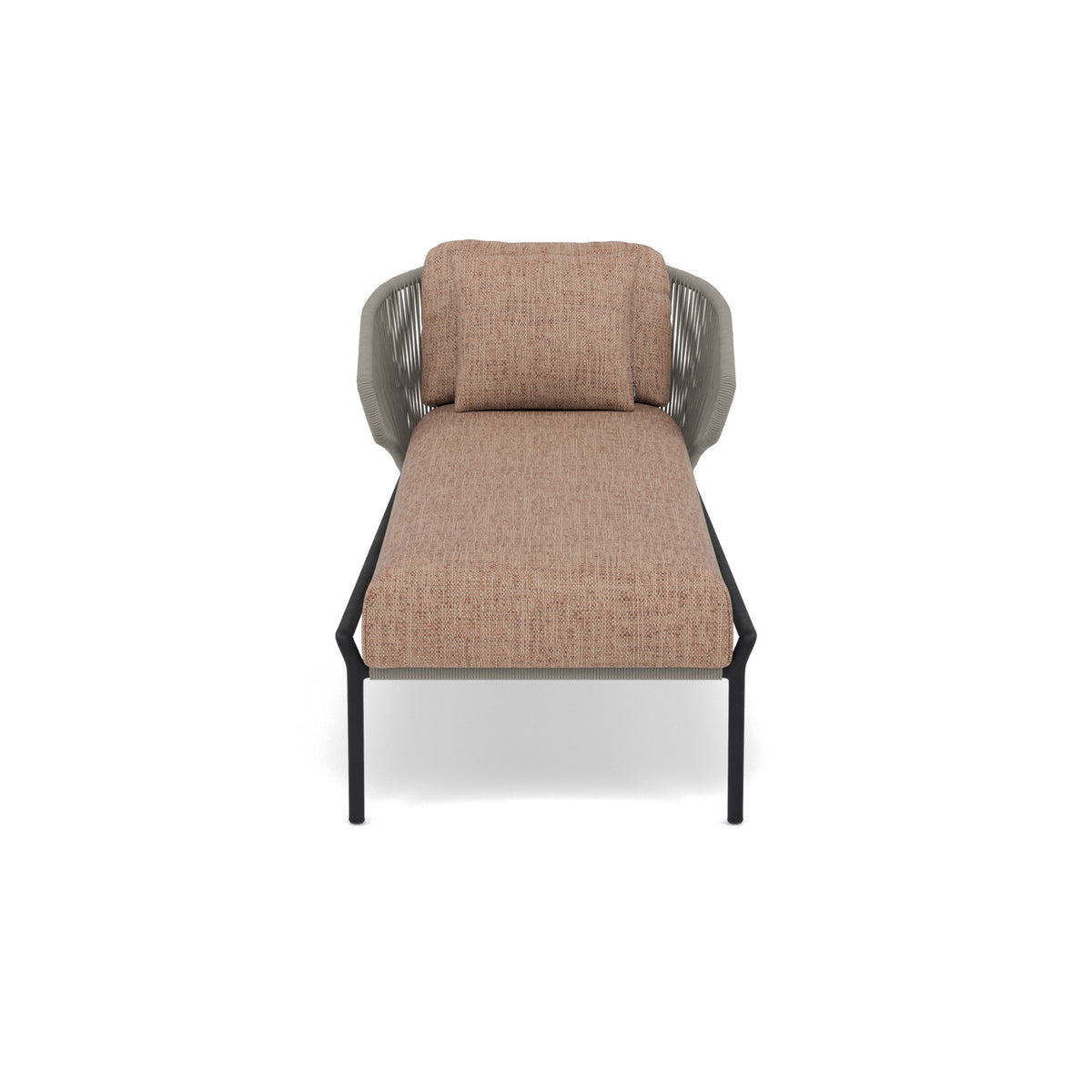Coussin de siège et de dossier pour transat Radoc 61×151 et 50×38 cm