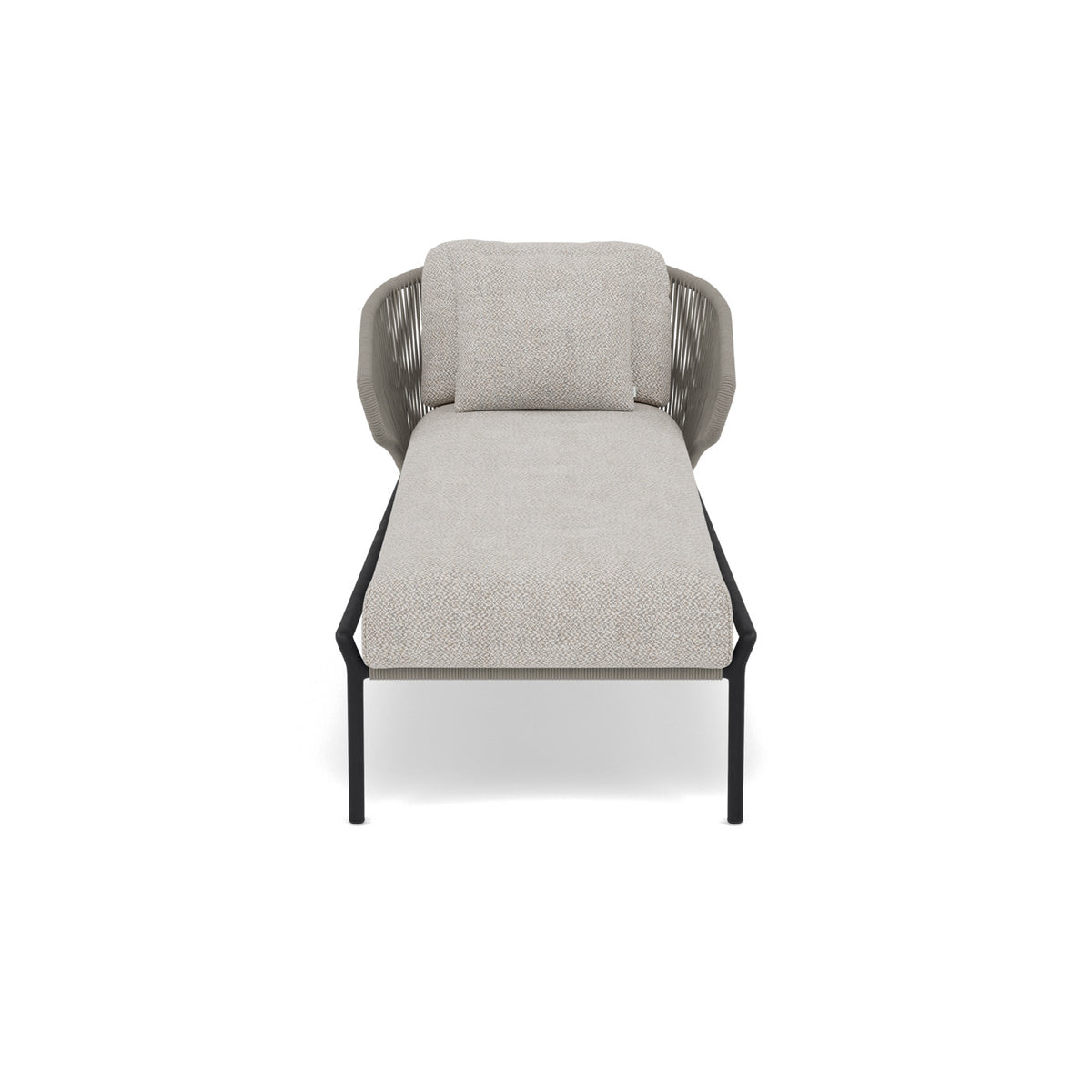 Coussin de siège et de dossier pour transat Radoc 61×151 et 50×38 cm