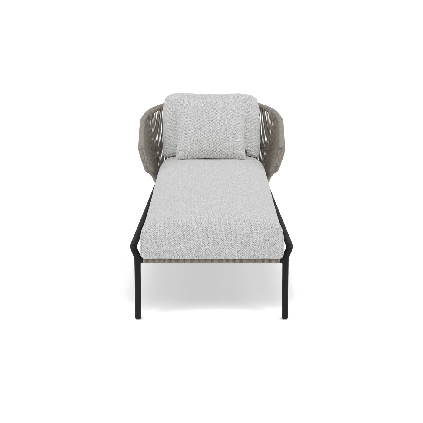 Coussin de siège et de dossier pour transat Radoc 61×151 et 50×38 cm