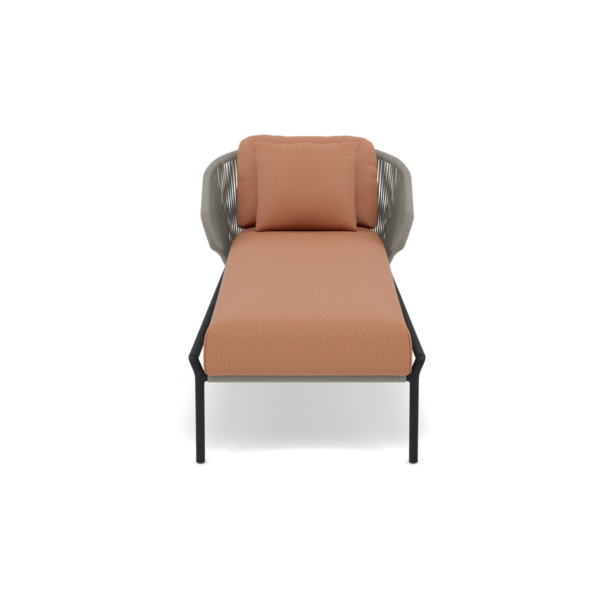 Coussin de siège et de dossier pour transat Radoc 61×151 et 50×38 cm