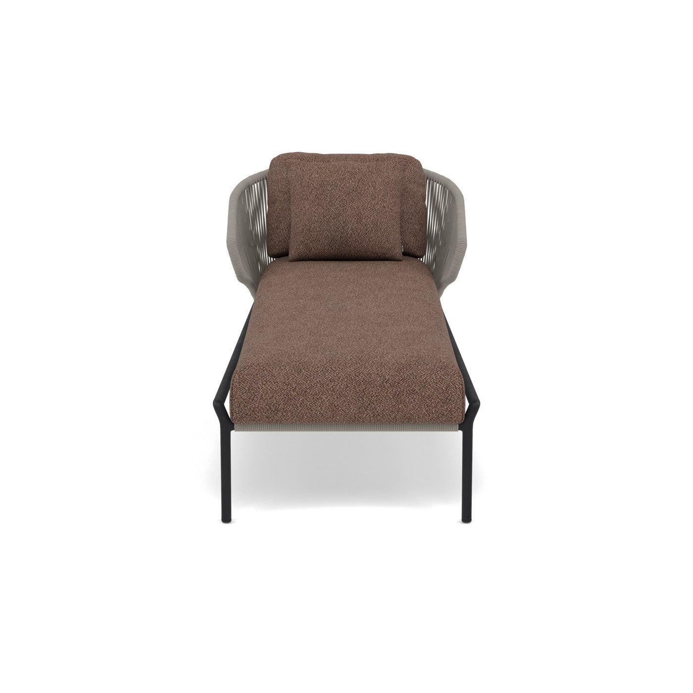 Coussin de siège et de dossier pour transat Radoc 61×151 et 50×38 cm