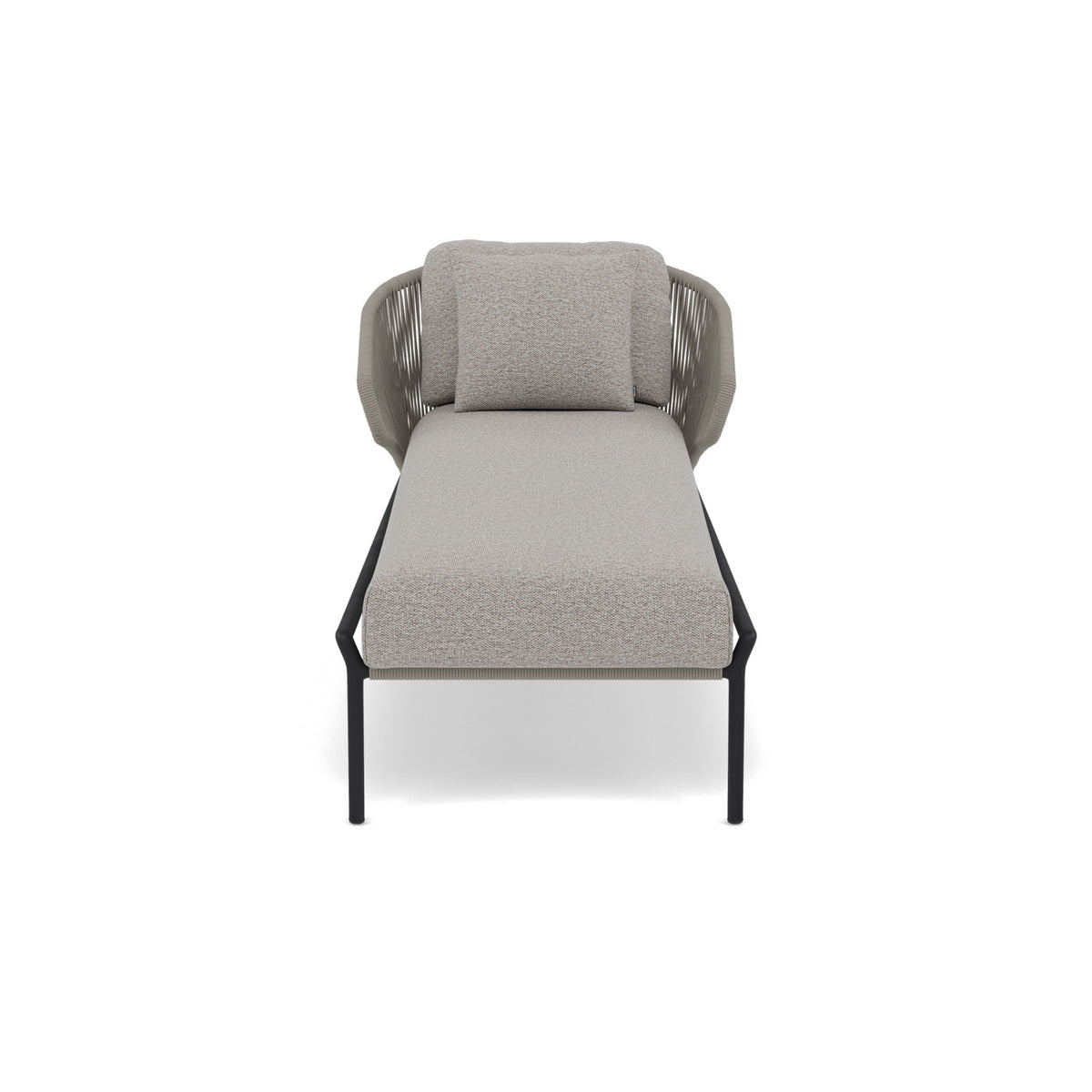 Coussin de siège et de dossier pour transat Radoc 61×151 et 50×38 cm