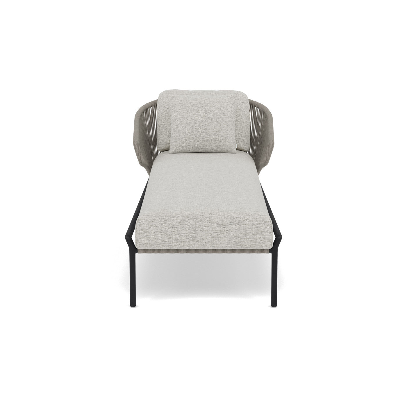 Coussin de siège et de dossier pour transat Radoc 61×151 et 50×38 cm