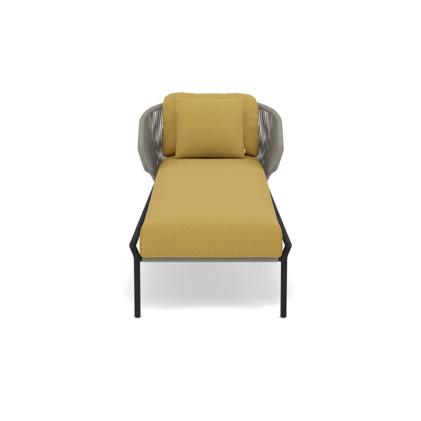 Coussin de siège et de dossier pour transat Radoc 61×151 et 50×38 cm