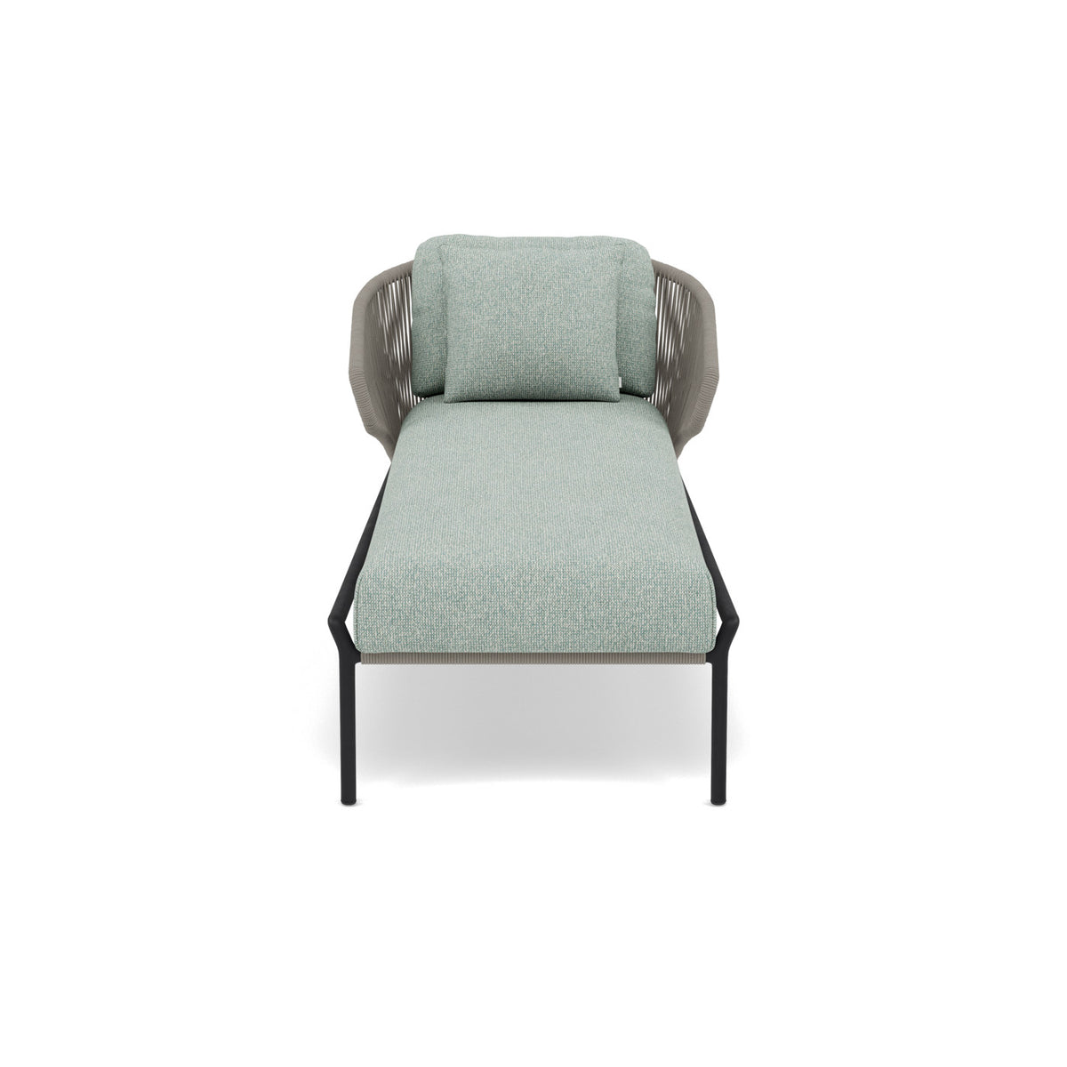 Coussin de siège et de dossier pour transat Radoc 61×151 et 50×38 cm