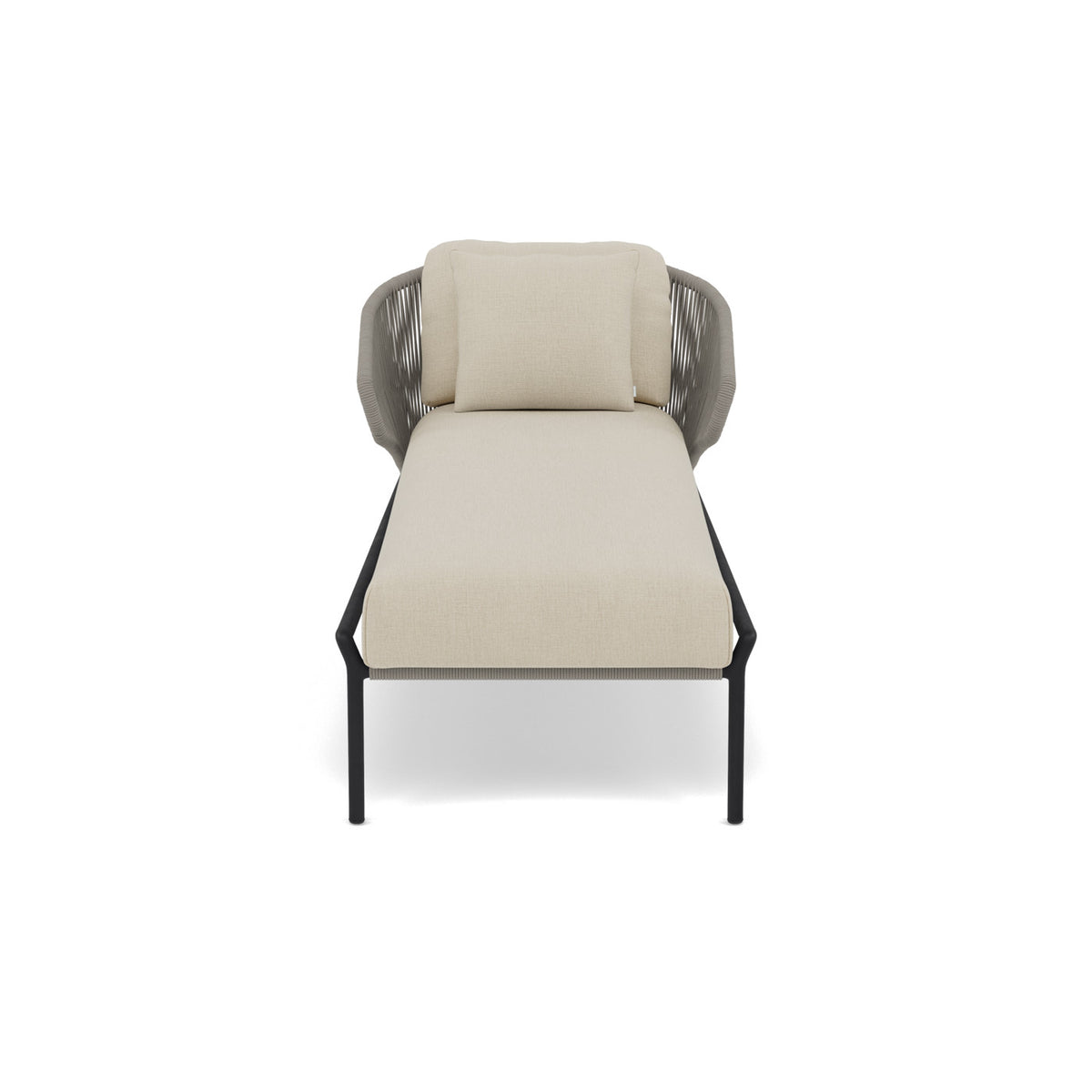 Coussin de siège et de dossier pour transat Radoc 61×151 et 50×38 cm