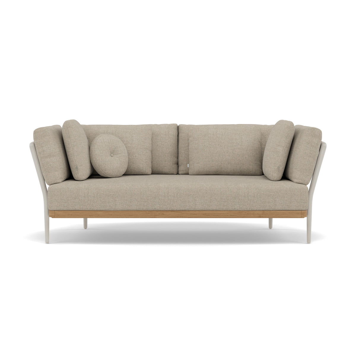 Flows Coussin décoratif 164x72 cm coussin d'assise 2 places et module d'angle Soft