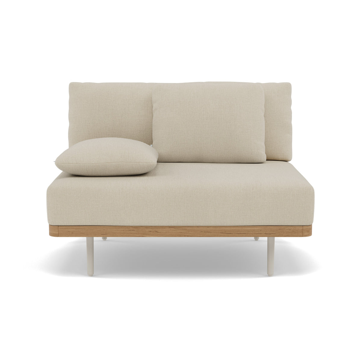 Flows Coussin décoratif 108×41 cm coussin de dossier module central gauche Large