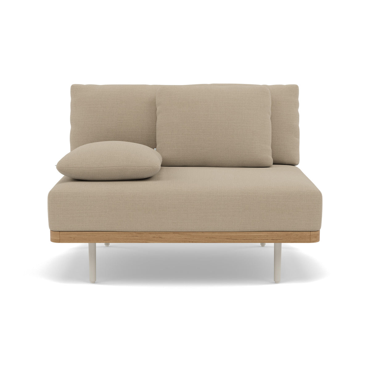Flows Coussin décoratif 108×41 cm coussin de dossier module central gauche Large