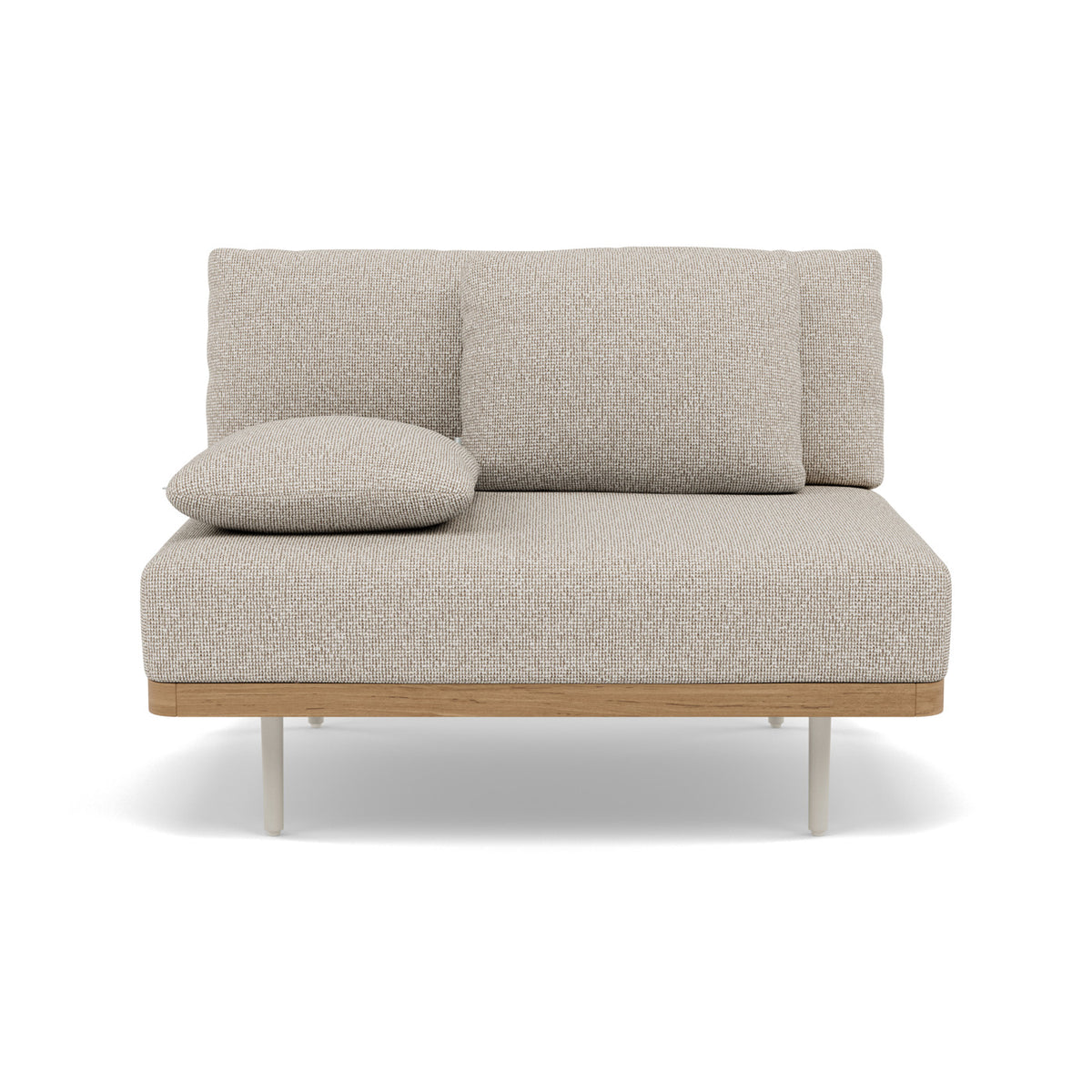 Flows Coussin décoratif 108×41 cm coussin de dossier module central gauche Large