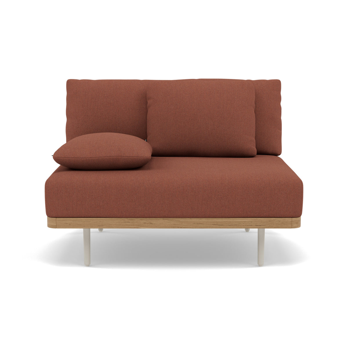 Flows Coussin décoratif 108×41 cm coussin de dossier module central gauche Large
