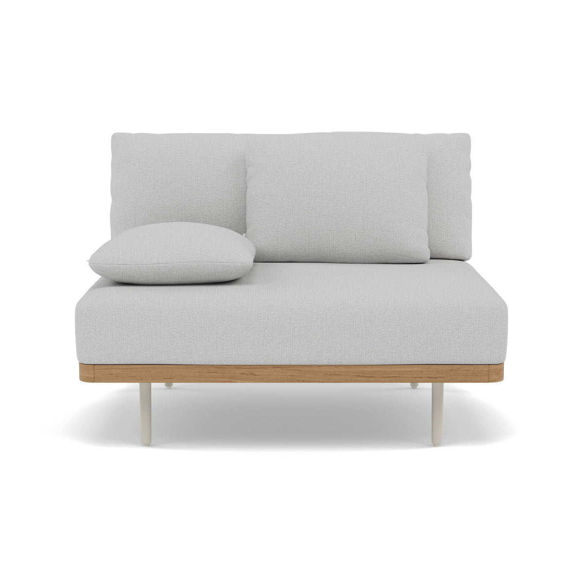 Flows Coussin décoratif 108×41 cm coussin de dossier module central gauche Large