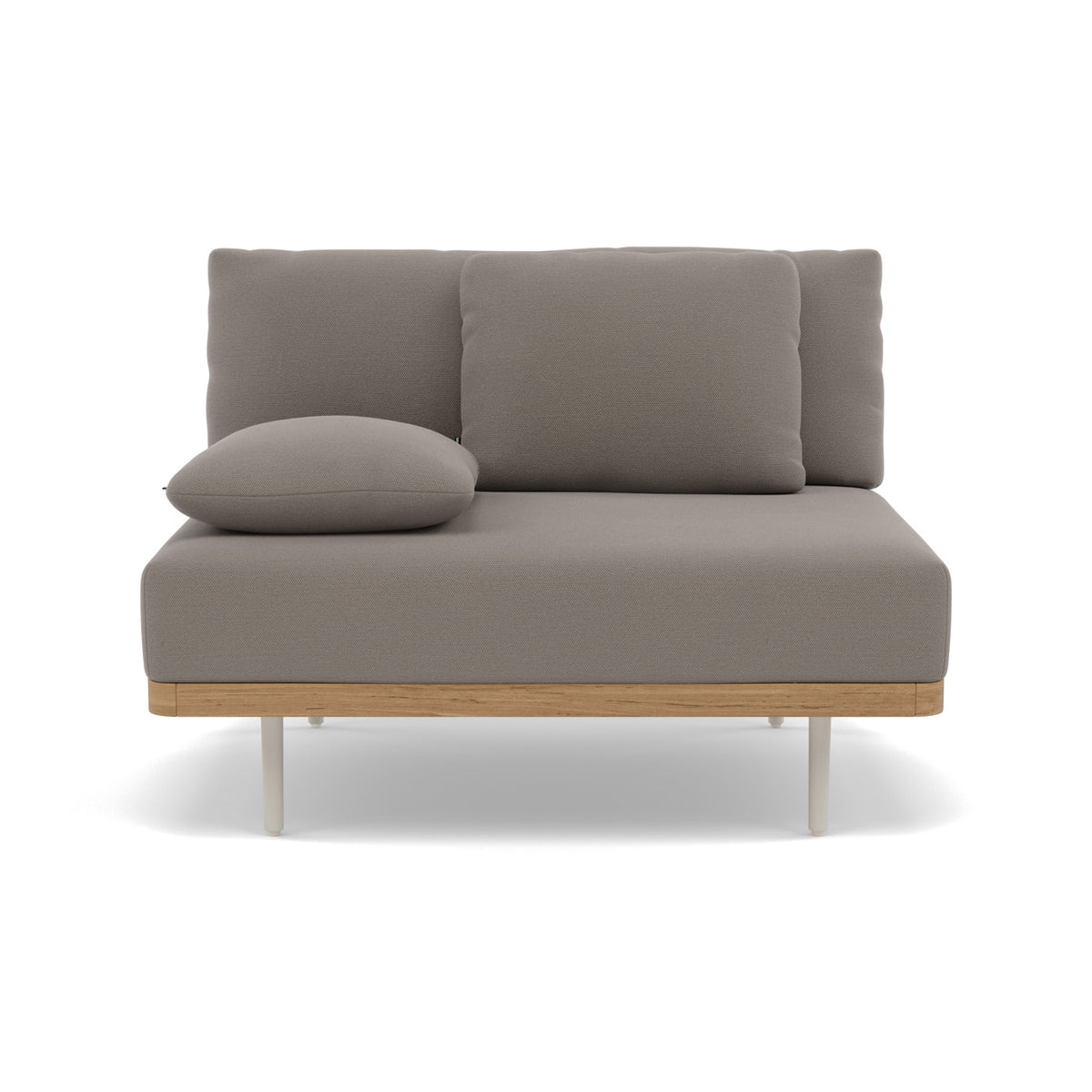 Flows Coussin décoratif 108×41 cm coussin de dossier module central gauche Large