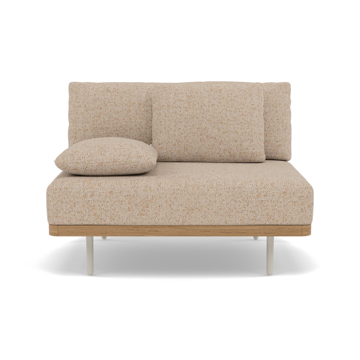 Flows Coussin décoratif 108×41 cm coussin de dossier module central gauche Large