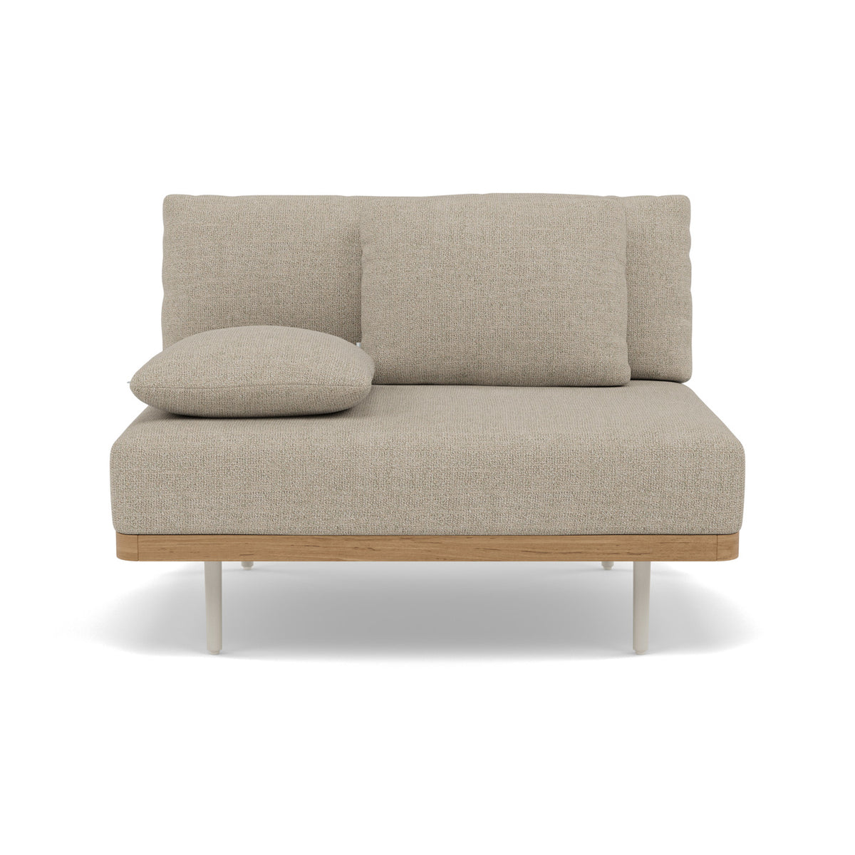 Flows Coussin décoratif 108×41 cm coussin de dossier module central gauche Large