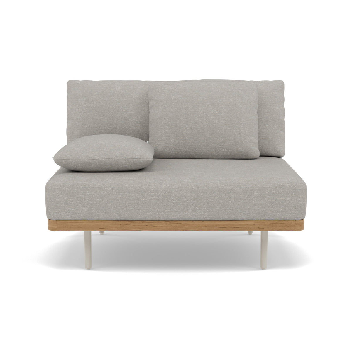 Flows Coussin décoratif 108×41 cm coussin de dossier module central gauche Large
