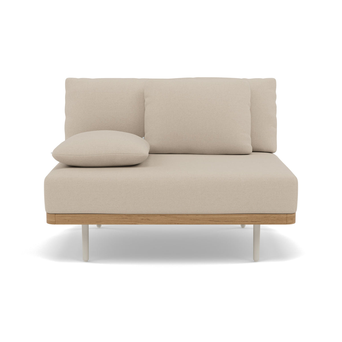 Flows Coussin décoratif 108×41 cm coussin de dossier module central gauche Large