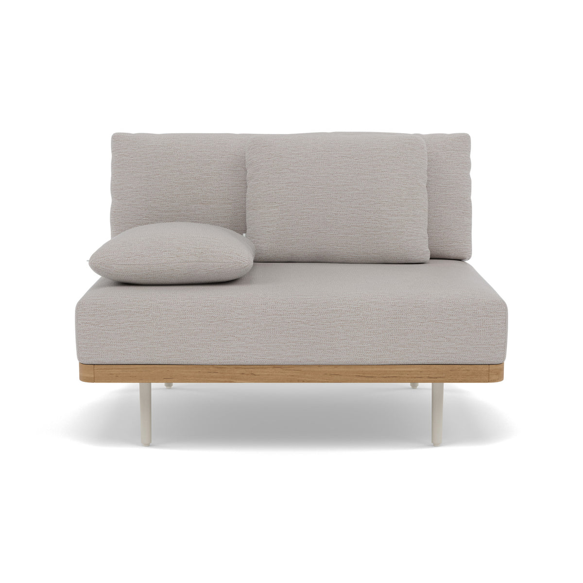 Flows Coussin décoratif 108×41 cm coussin de dossier module central gauche Large