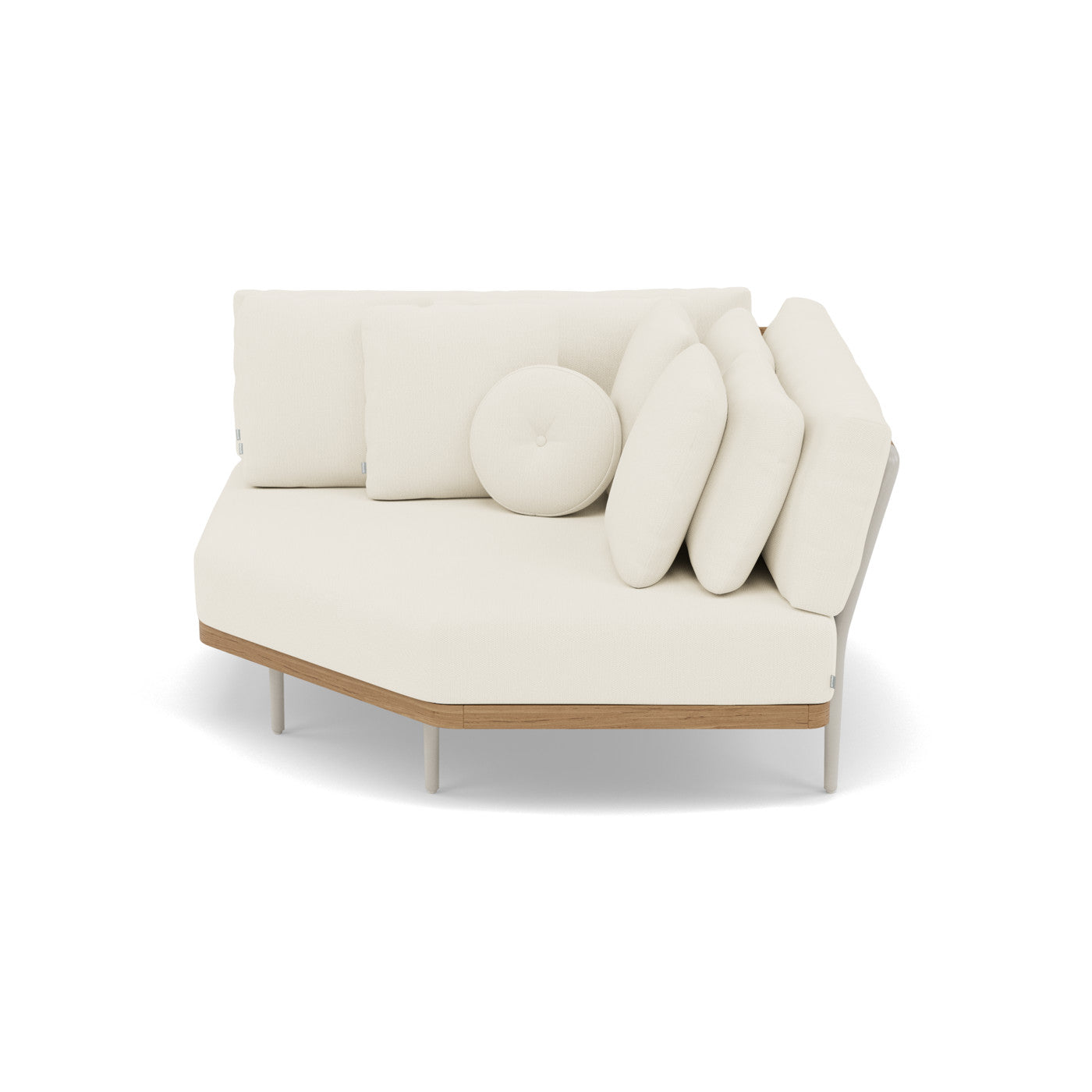 Flows Coussin d'assise 119x119 cm module d'angle Soft