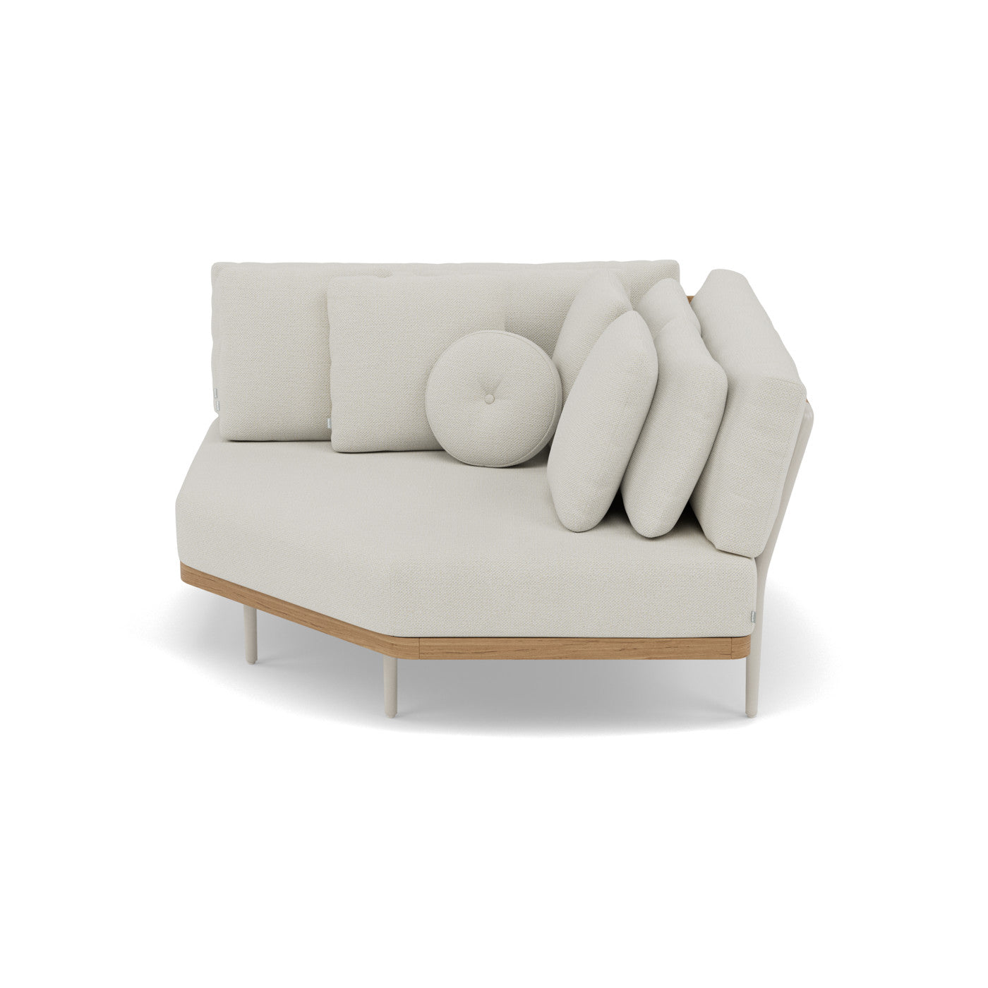 Flows Coussin d'assise 119x119 cm module d'angle Soft