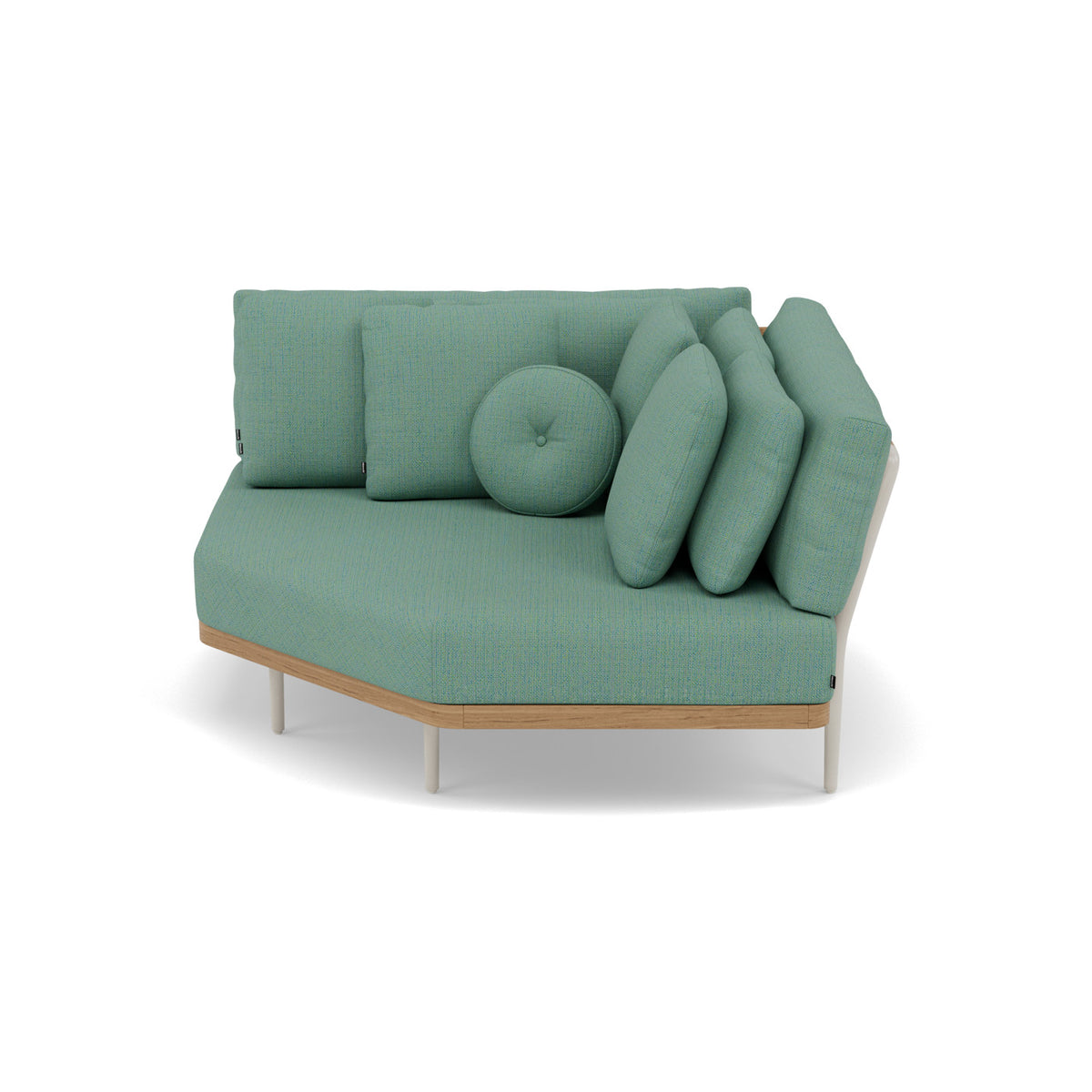 Flows Coussin d'assise 119x119 cm module d'angle Soft