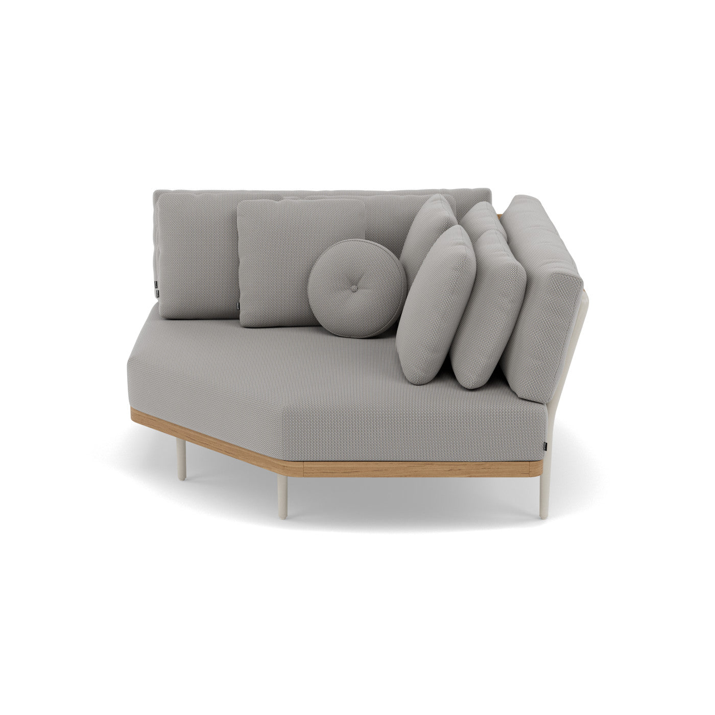 Flows Coussin d'assise 119x119 cm module d'angle Soft
