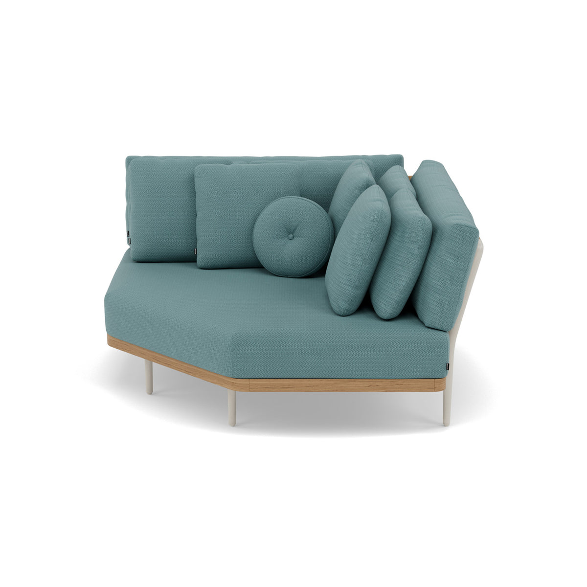 Flows Coussin d'assise 119x119 cm module d'angle Soft