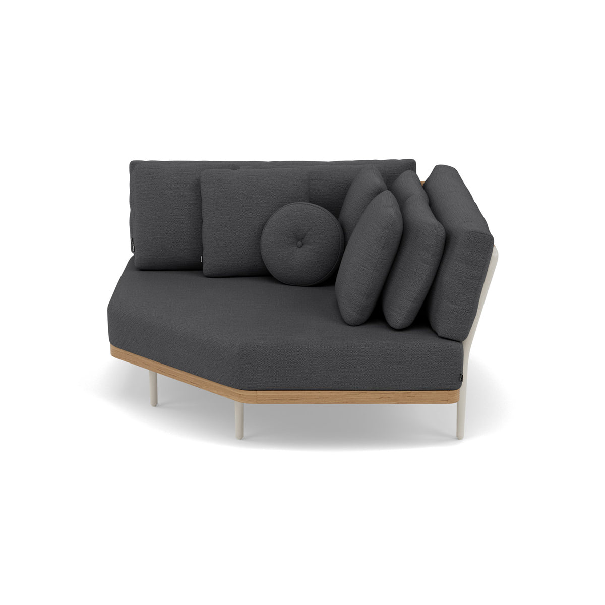 Flows Coussin d'assise 119x119 cm module d'angle Soft