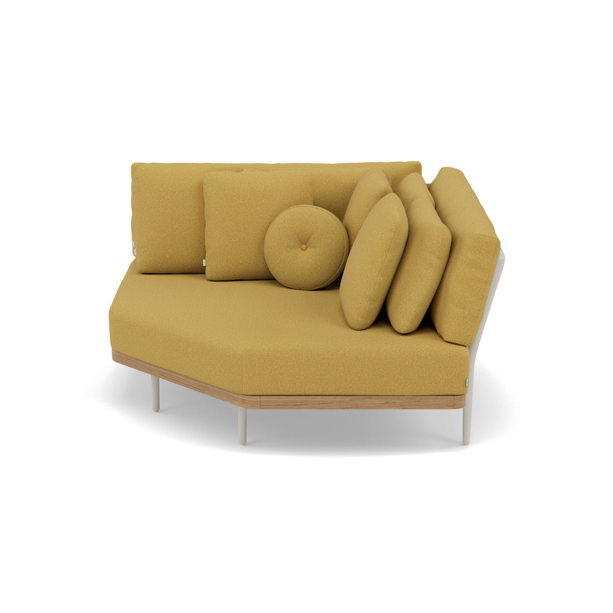Flows Coussin d'assise 119x119 cm module d'angle Soft