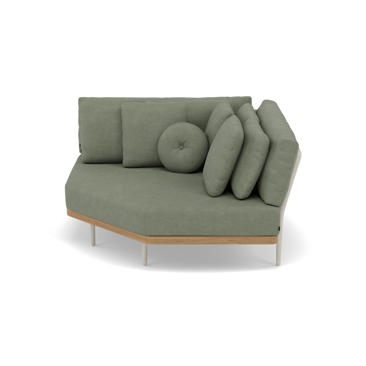 Flows Coussin d'assise 119x119 cm module d'angle Soft