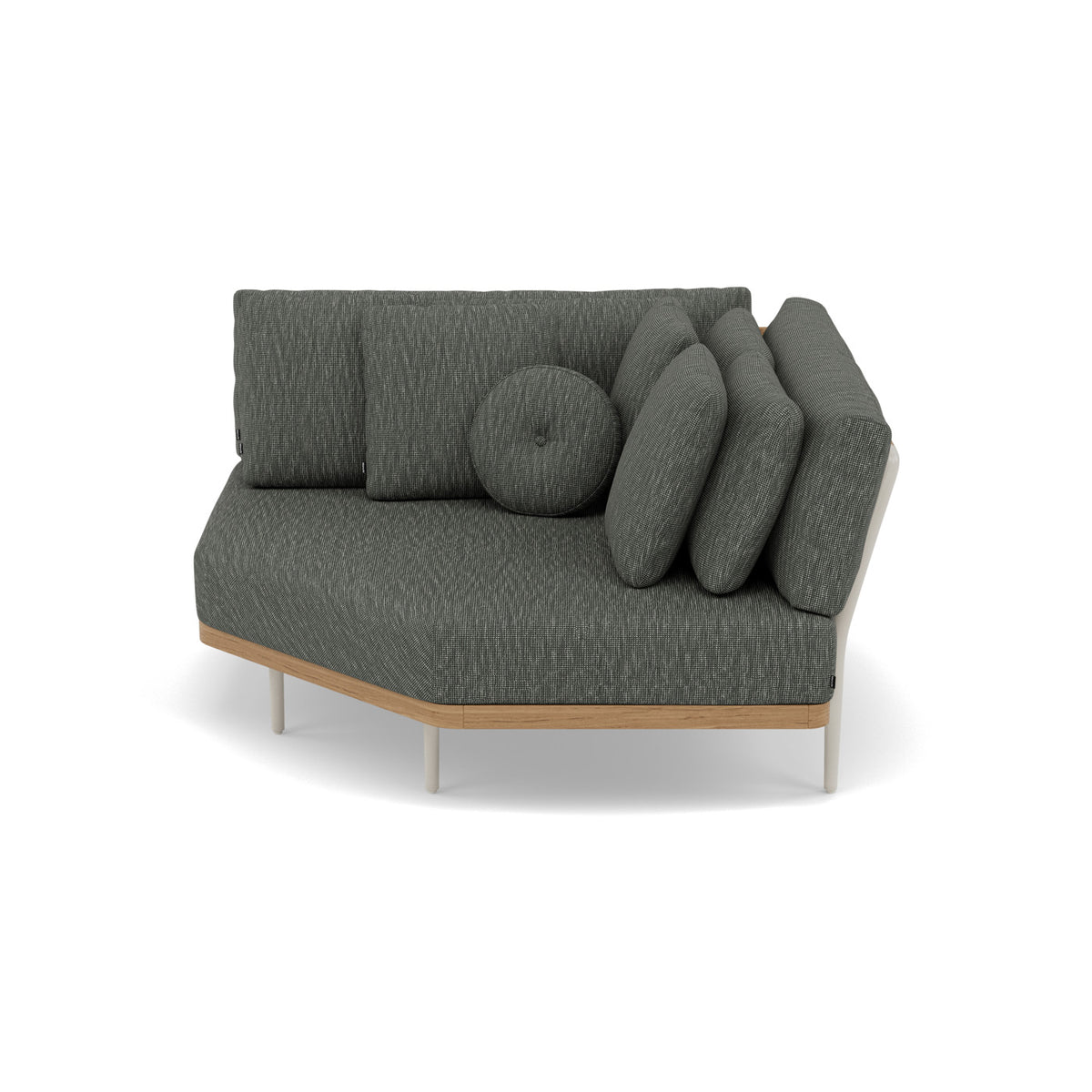 Flows Coussin d'assise 119x119 cm module d'angle Soft