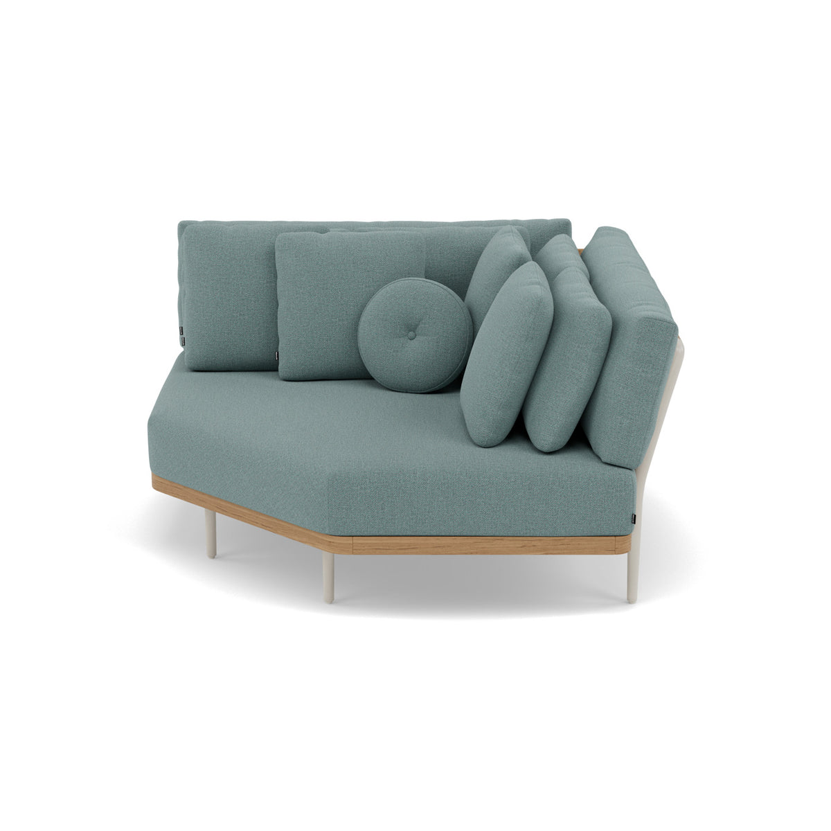 Flows Coussin d'assise 119x119 cm module d'angle Soft