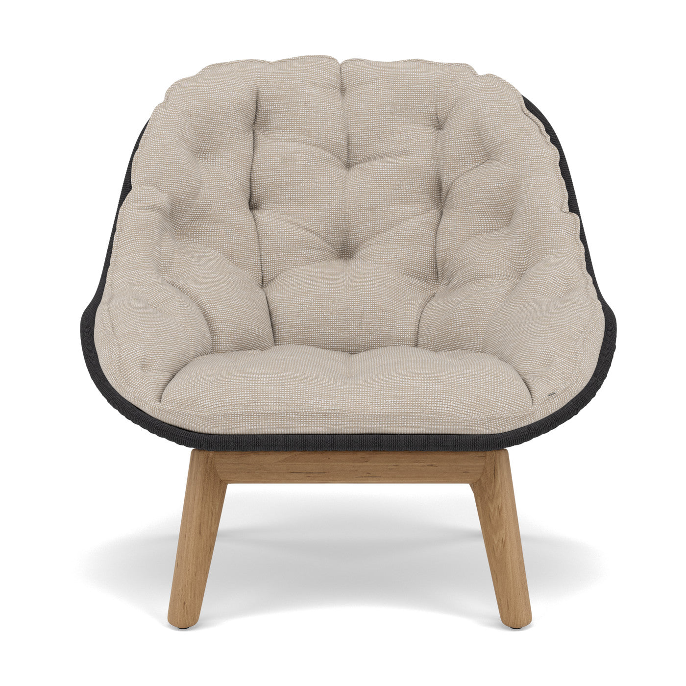 Coussin de dossier et d'assise Sandua pour chaise longue à dossier haut